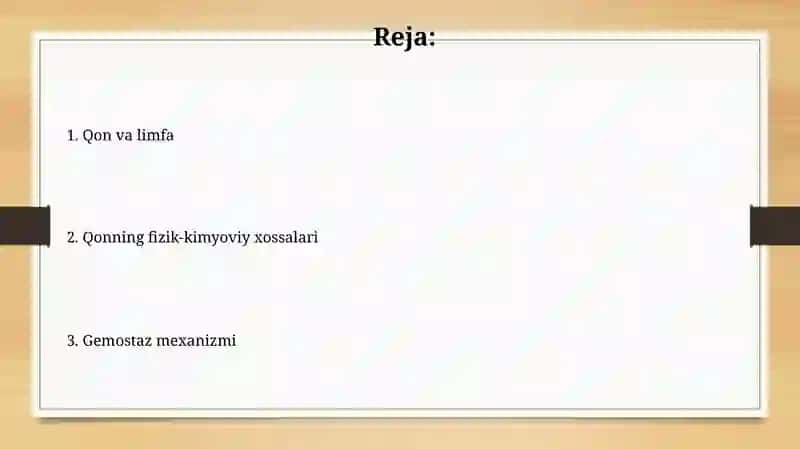 Qon va limfa 2