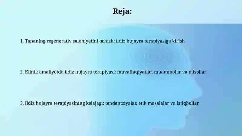 Ildiz hujayra terapiyasi 2