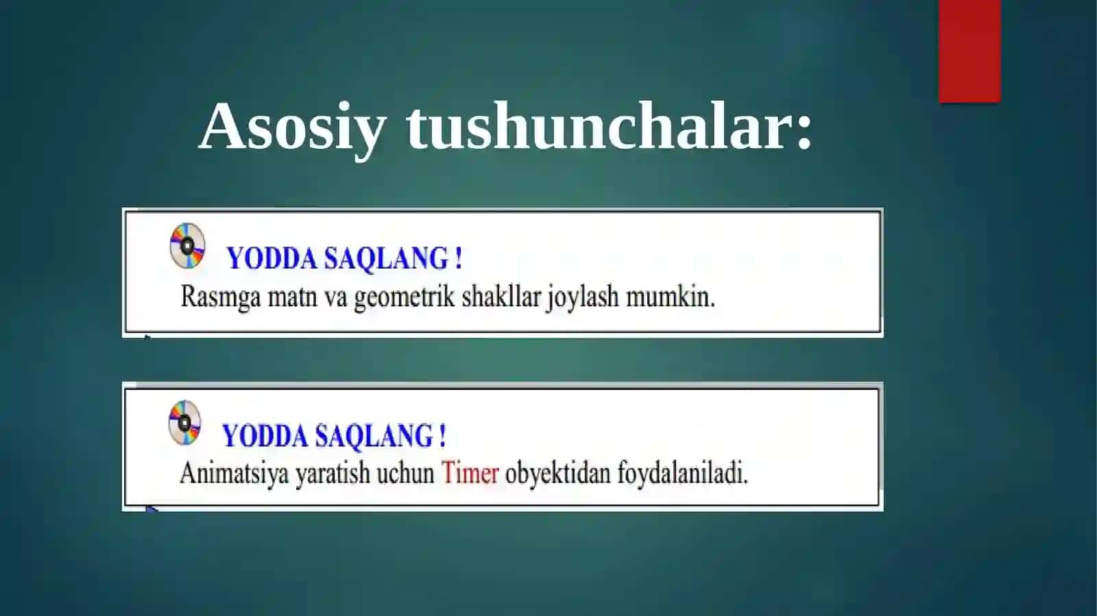RASMGA BOSHQA OBYEKTLARNI JOYLASH 2