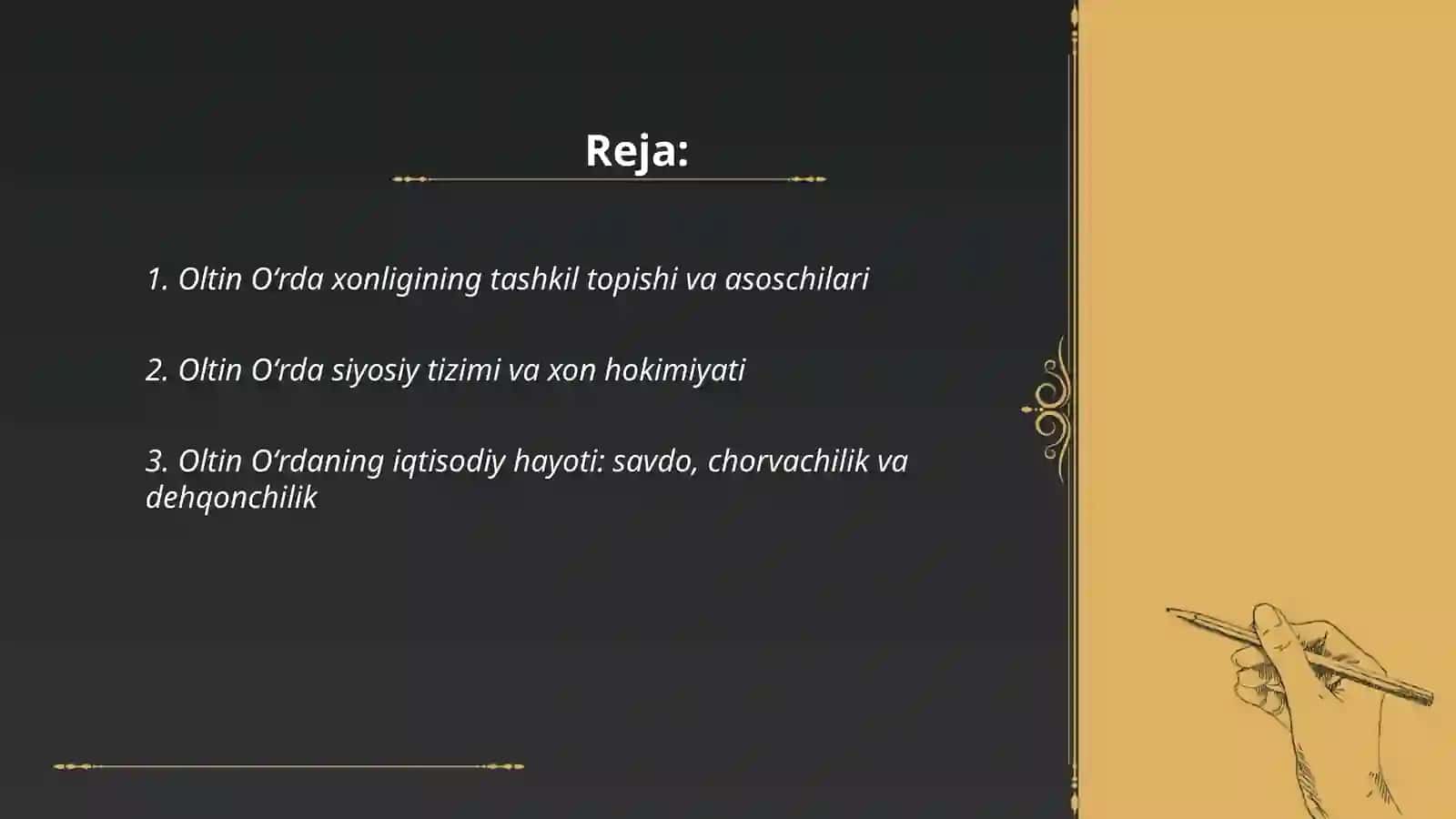 Oltin Oʻrda xonligi 2