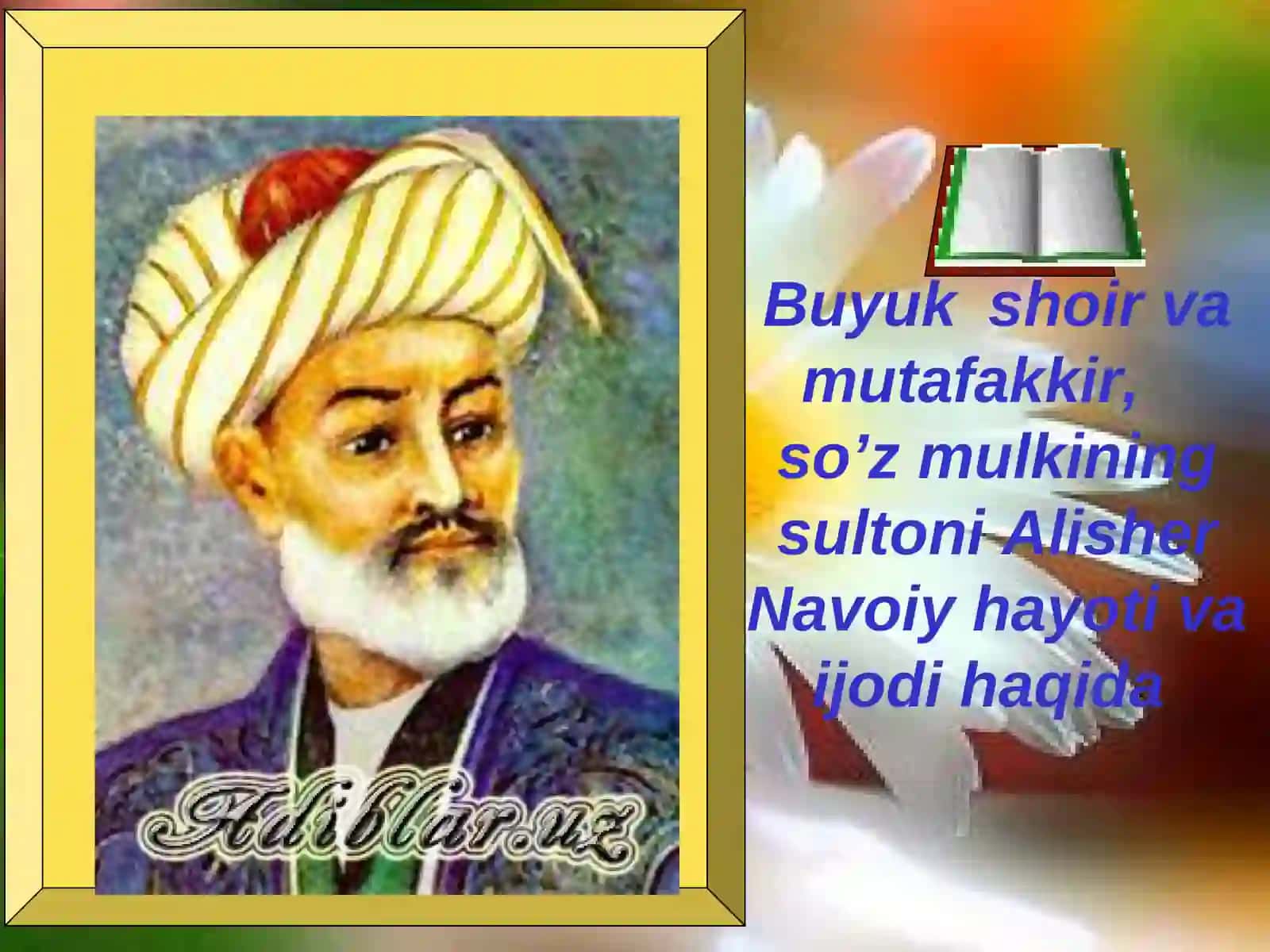 Alisher Navoiy hayoti va ijodi 2