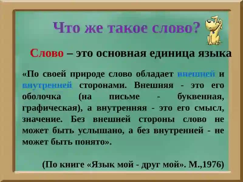 Слово и его лексическое значение 2