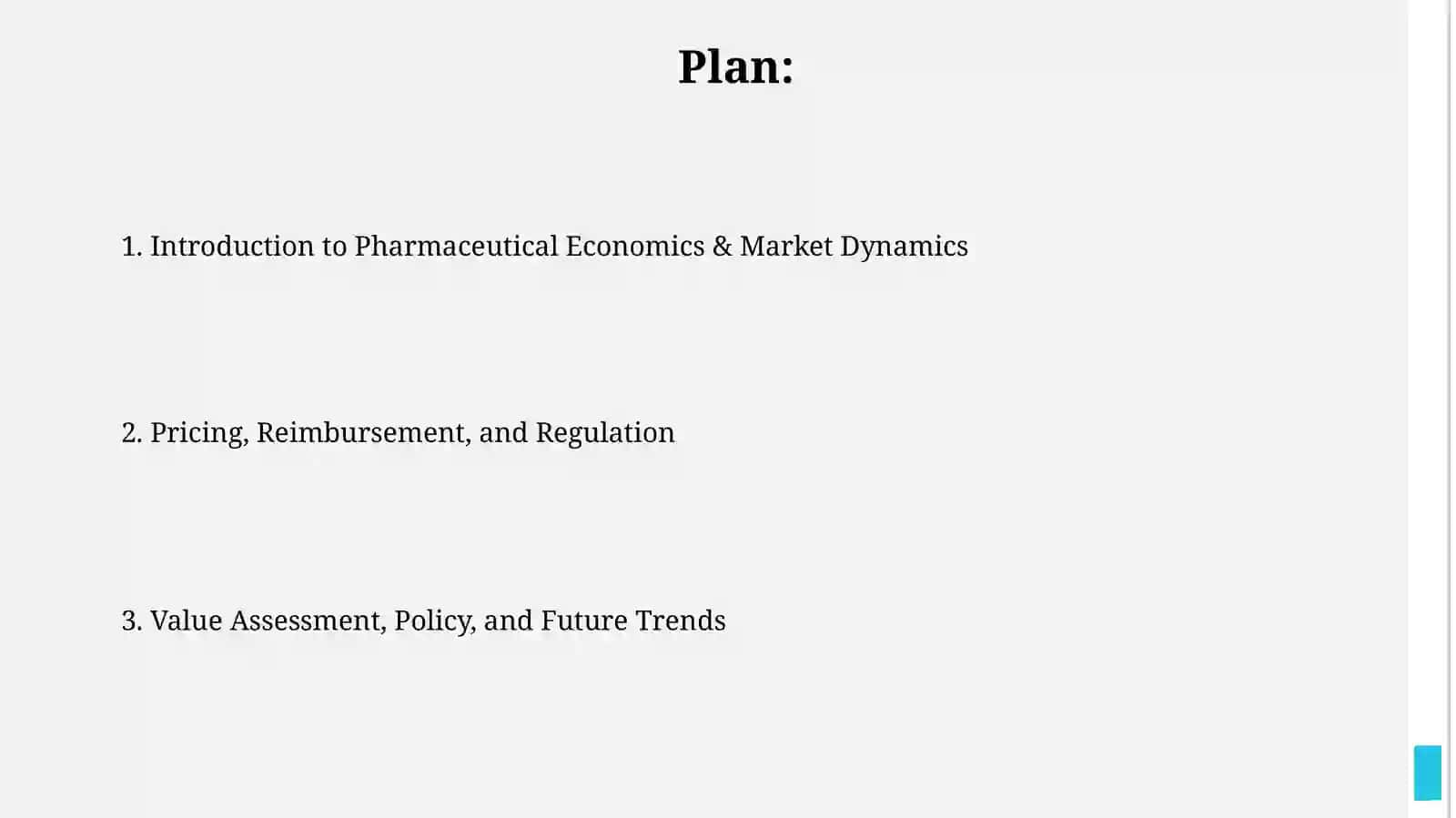 Pharmaceutical economics 2