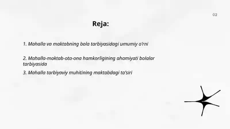 Mahalla va maktabning bola tarbiyasidagi umumiy oʻrni 2