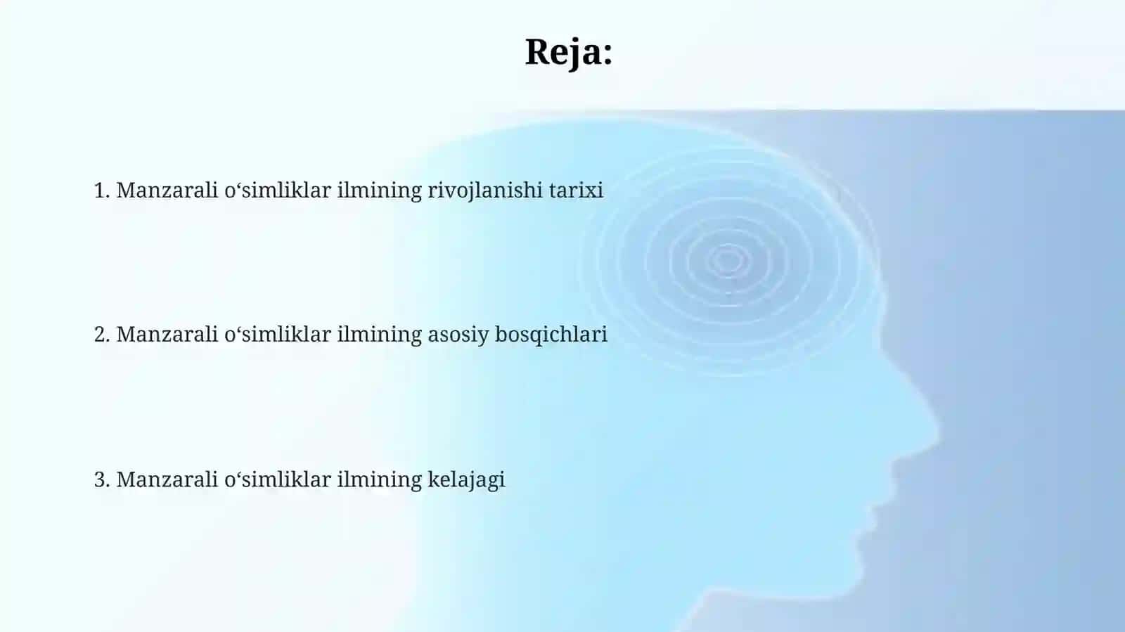 Manzarali o‘simliklar ilmining rivojlanishi tarixi 2