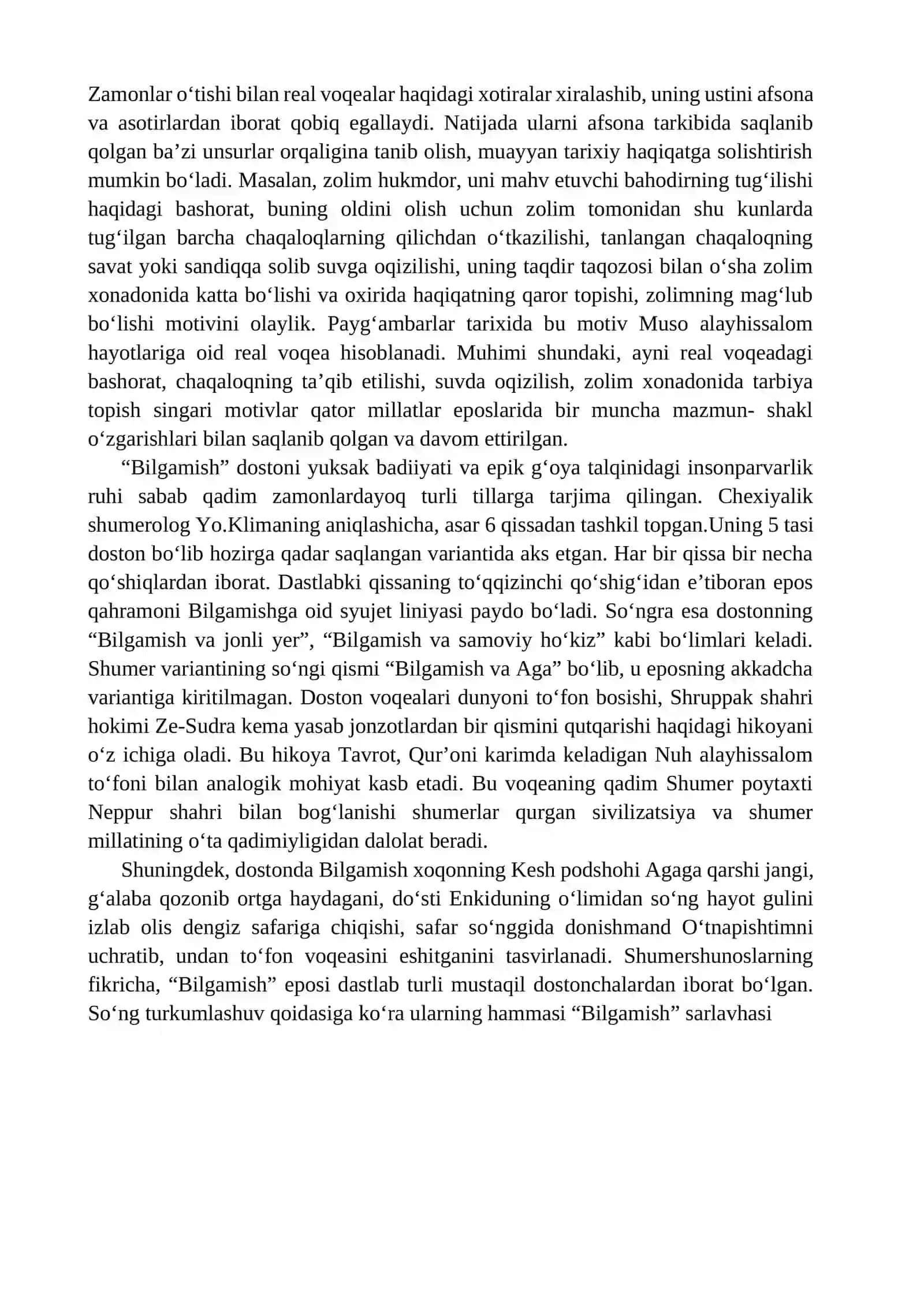 SHARQ VA GʻARB EPOSI TIPOLOGIYASI 2