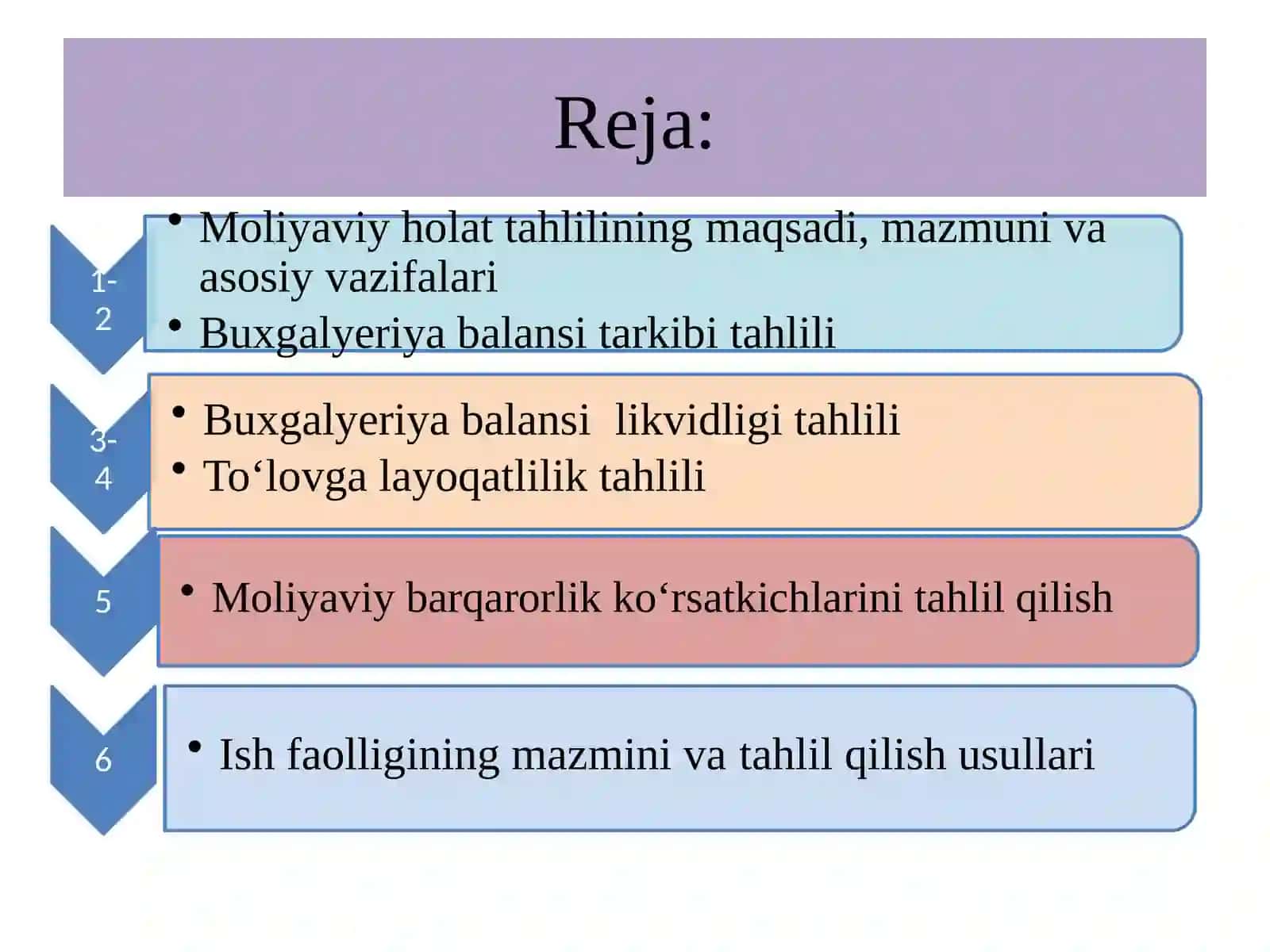 Buxgalteriya balansitahlili. Moliyaviybarqarorlik tahlili 2