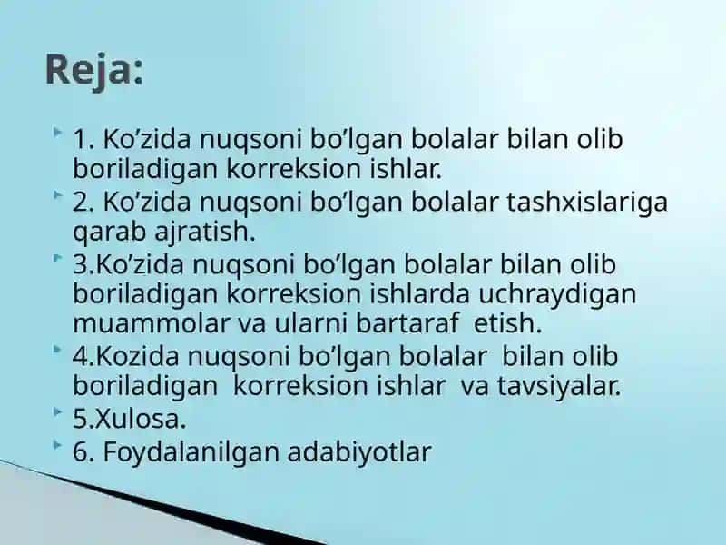 MAKTABGACHA YOSHDAGI KO’RISHIDA NUQSONI BO’LGAN BOLALARNI RIVOJLANTIRISH USULLARI 2