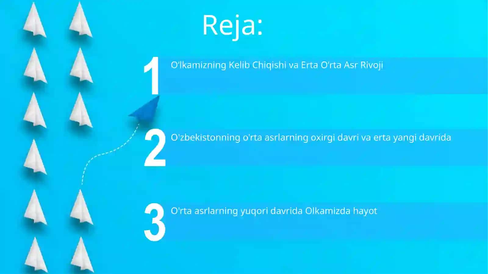 Ólkamizning órta asrlar va yangi davrdagi tarixini órganilishi 2