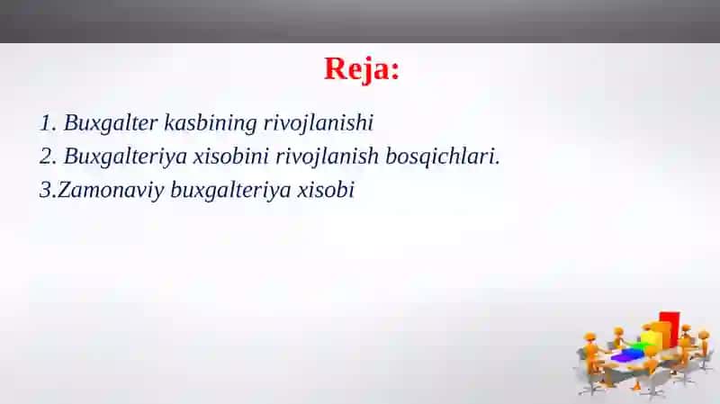 Buxgalteriya hisobining tarixiy rivojlanishi 2