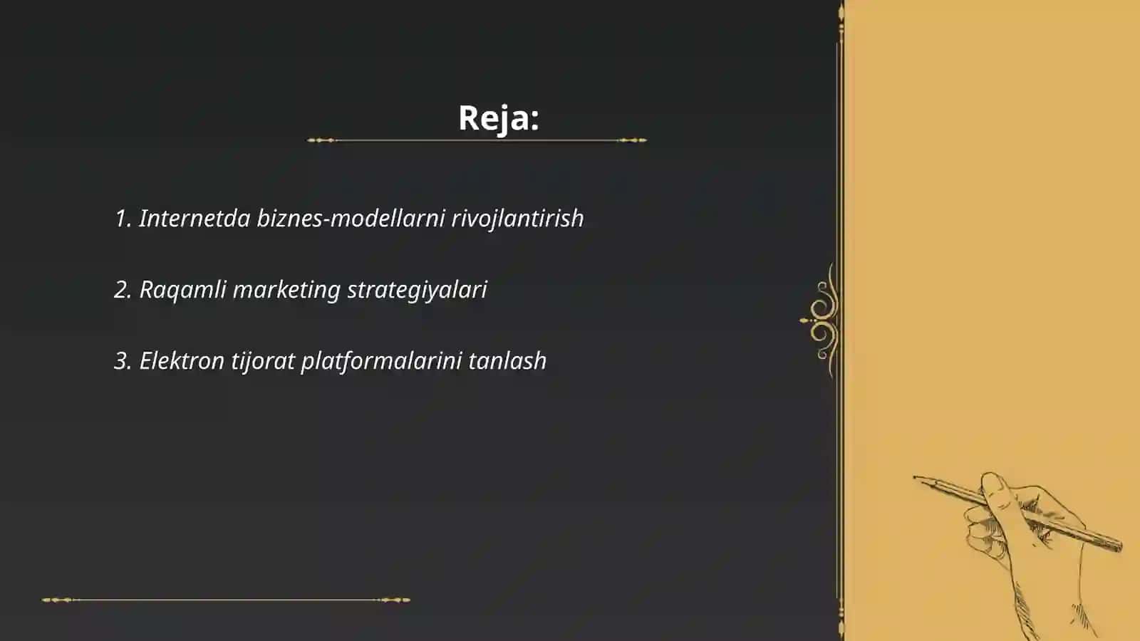 Internetda biznes-modellarni rivojlantirish 2