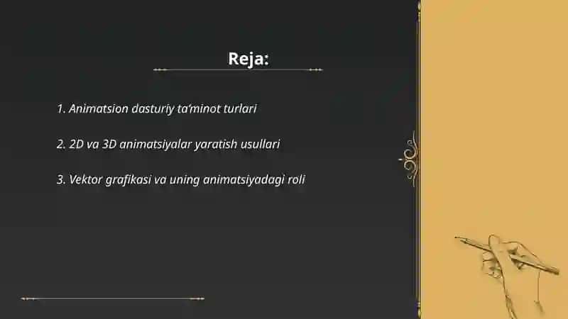 Animatsion dasturiy ta’minot turlari 2