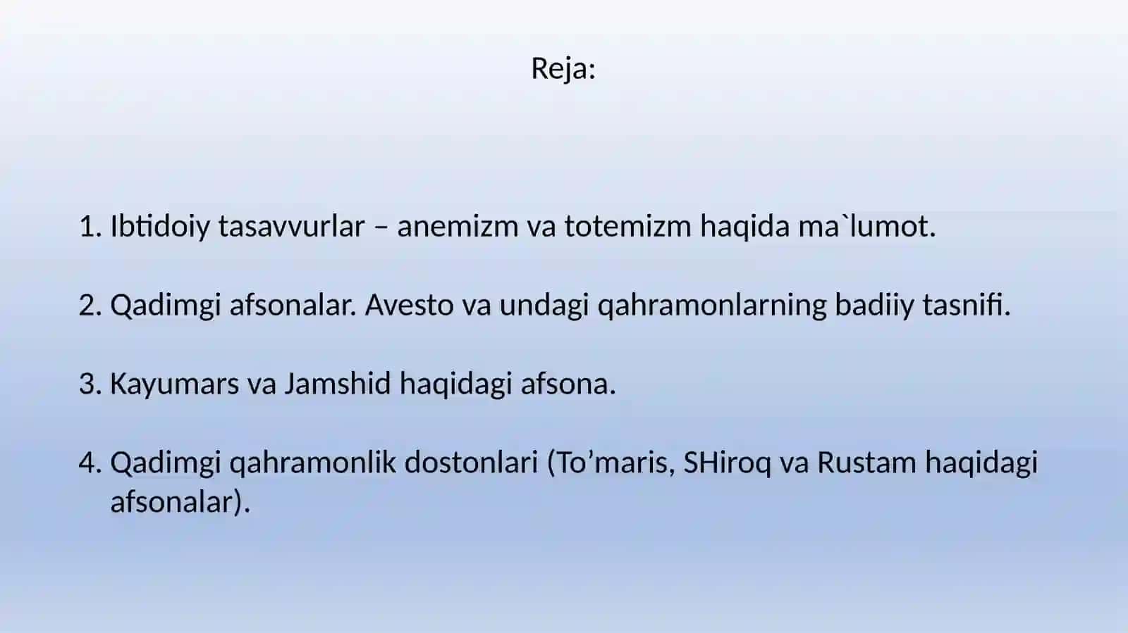 Xalq og‘zaki ijodidagi an’anaviy obrazlar 2