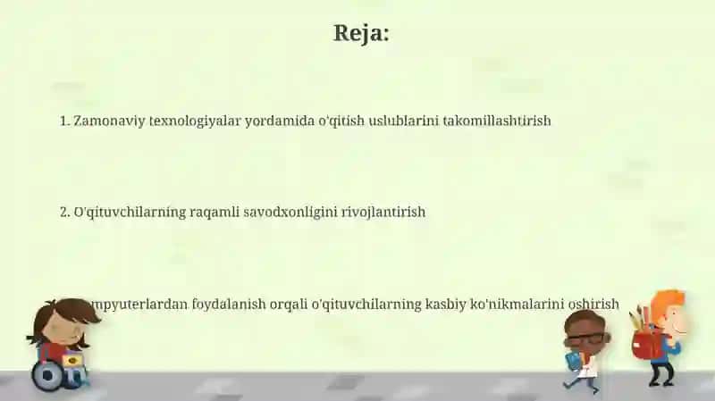 Ta'lim resurslariga kirish 2