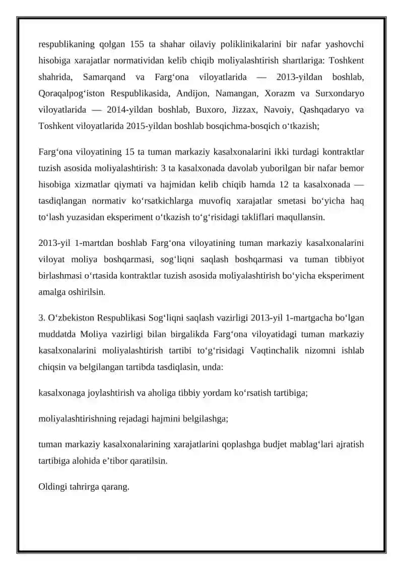 "SOG’LIQNI SAQLASHNI REJALASHTIRISH KO’RSATKICHLARINI HISOBLASH BO’YICHA MASALALAR ECHISH" 2