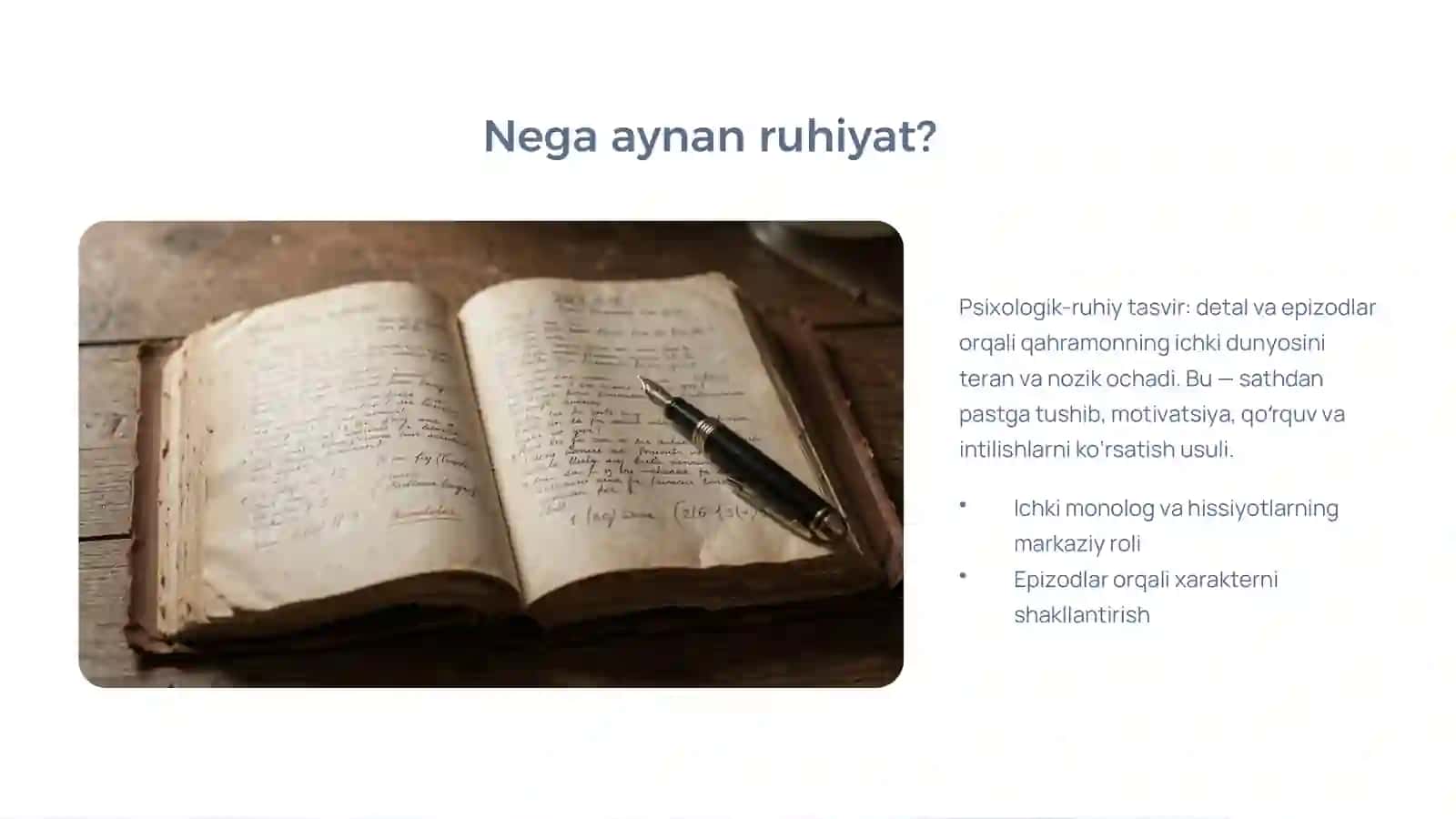 Zamonaviy adabiyotda jonivorlar ruhiyatining aks etishi 2