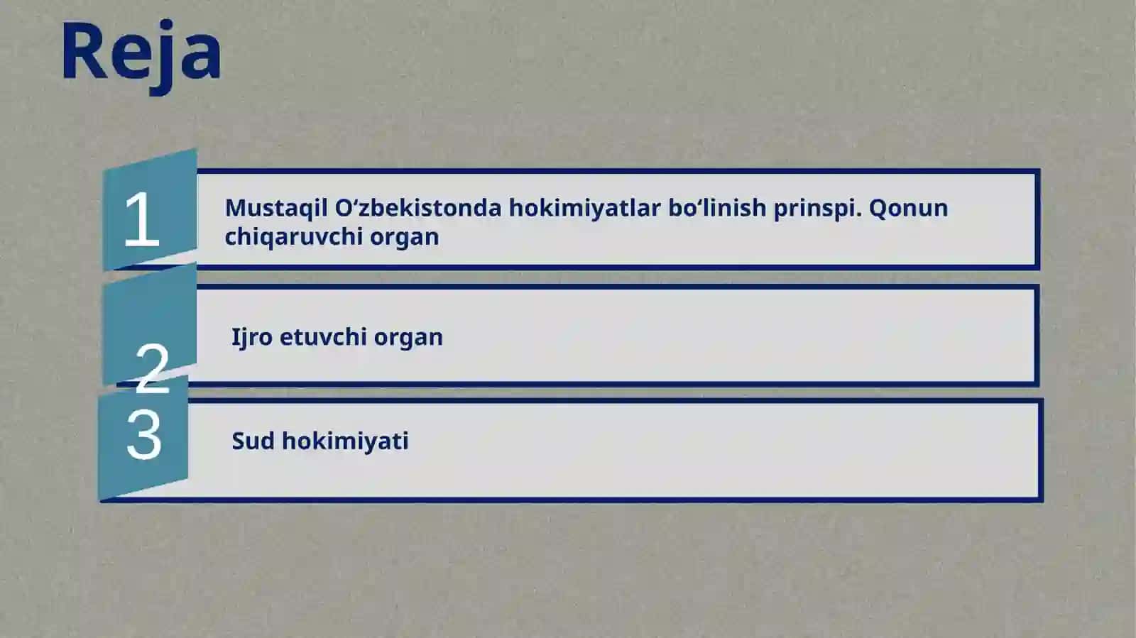 O‘zbekiston Respublikasining davlat boshqaruvi shakli 2