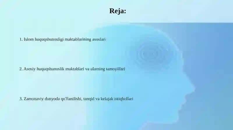 Islom fiqhiy maktablari 2