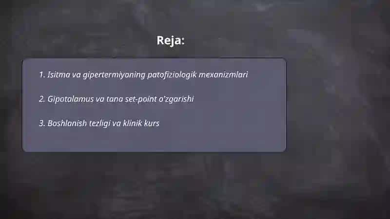 Isitmaning gipertermiyadan farqlovchi xossalari 2