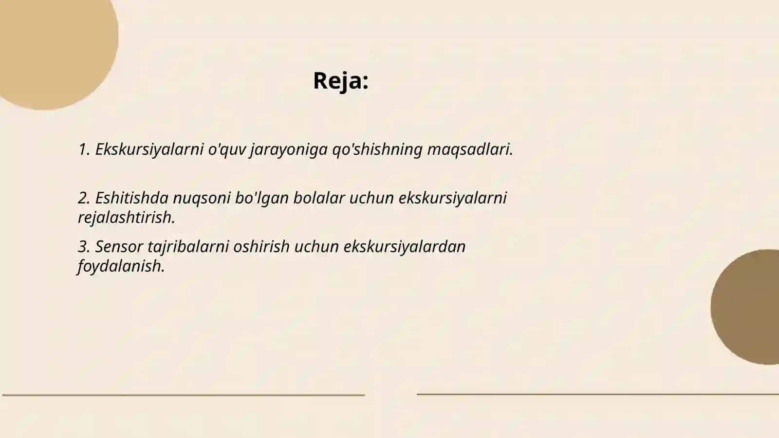 Ekskursiyalarning ahamiyati 2