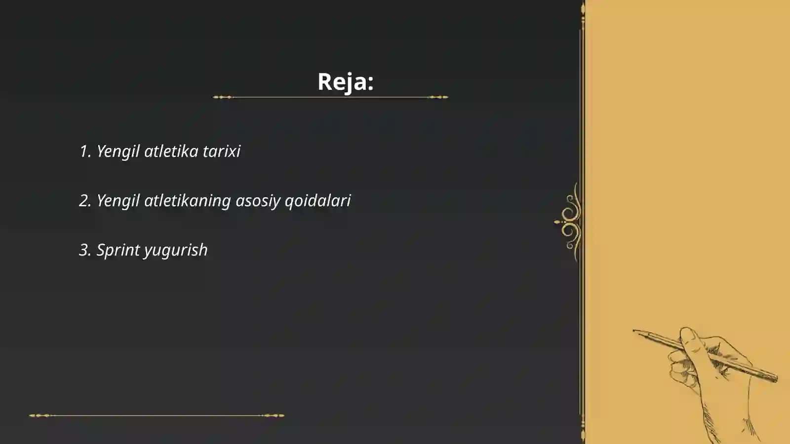 Yengil atletika va uning turlari 2