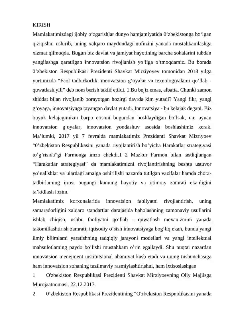 Mamlakatimizdagi ijobiy o‘zgarishlar 2