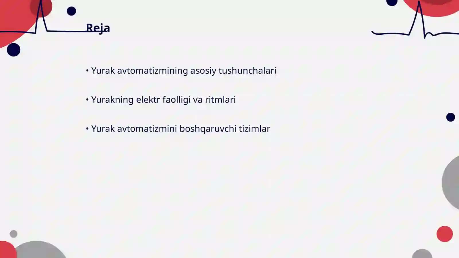 Yurak avtomatizm va uning boshqarilishi 2