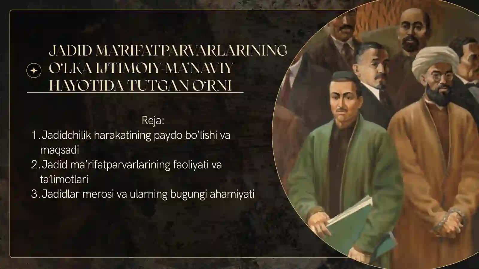 O'zbekistonning eng yangi tarixi fanidan tayyorlangan taqdimoti 2