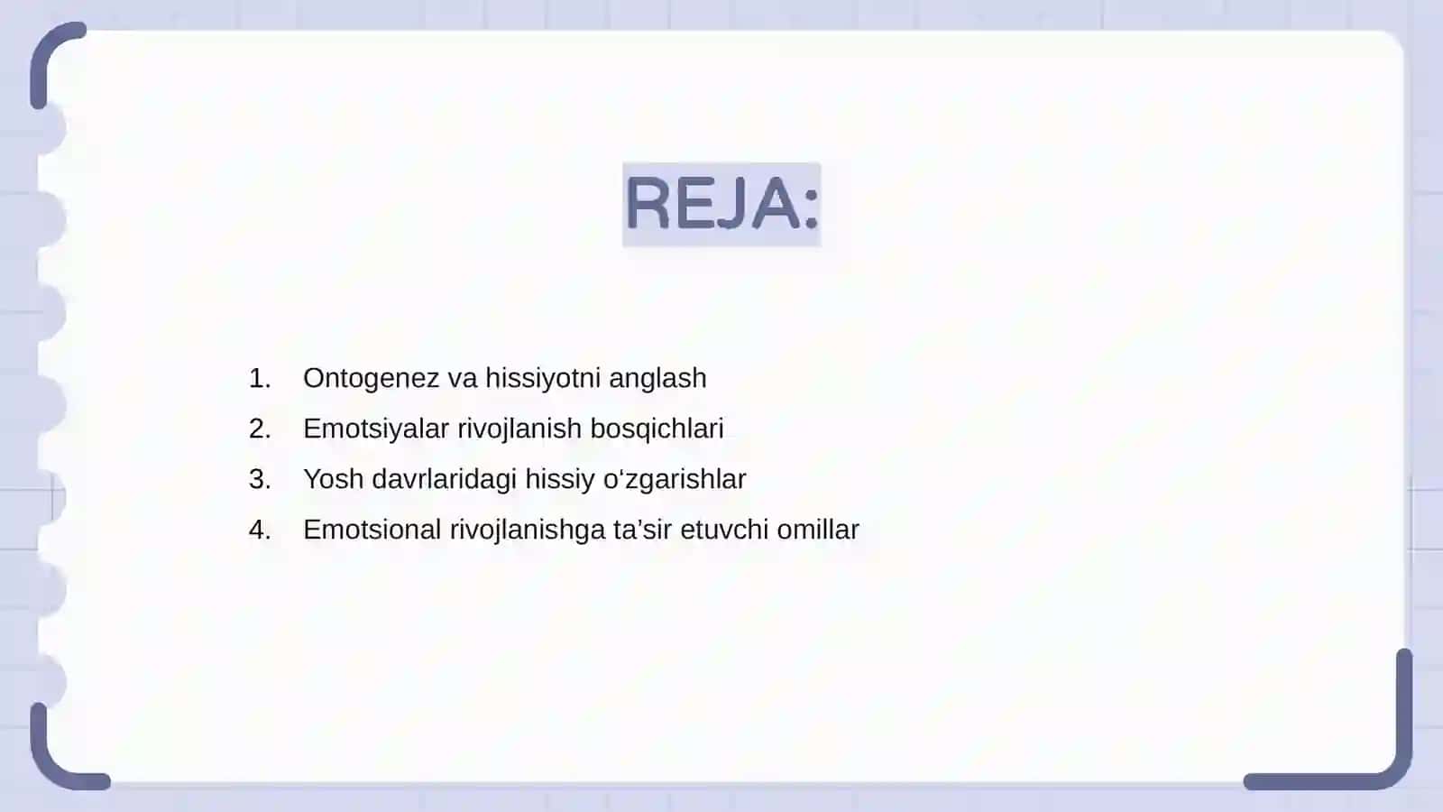Ontogenezda emotsiyalar va hissiyotlar rivojlanishining umumiy qonuniytlari 2