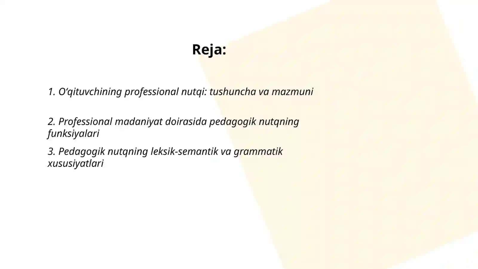 Oʻqituvchining professional nutqi: tushuncha va mazmuni 2