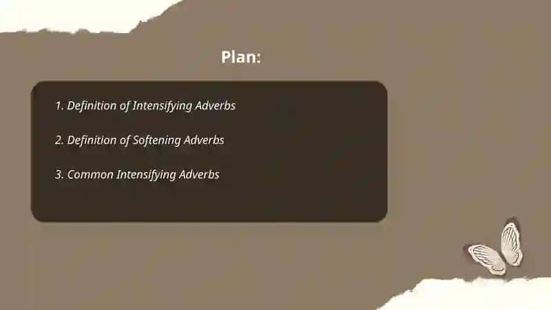 Intensifying and softening adverbs 2