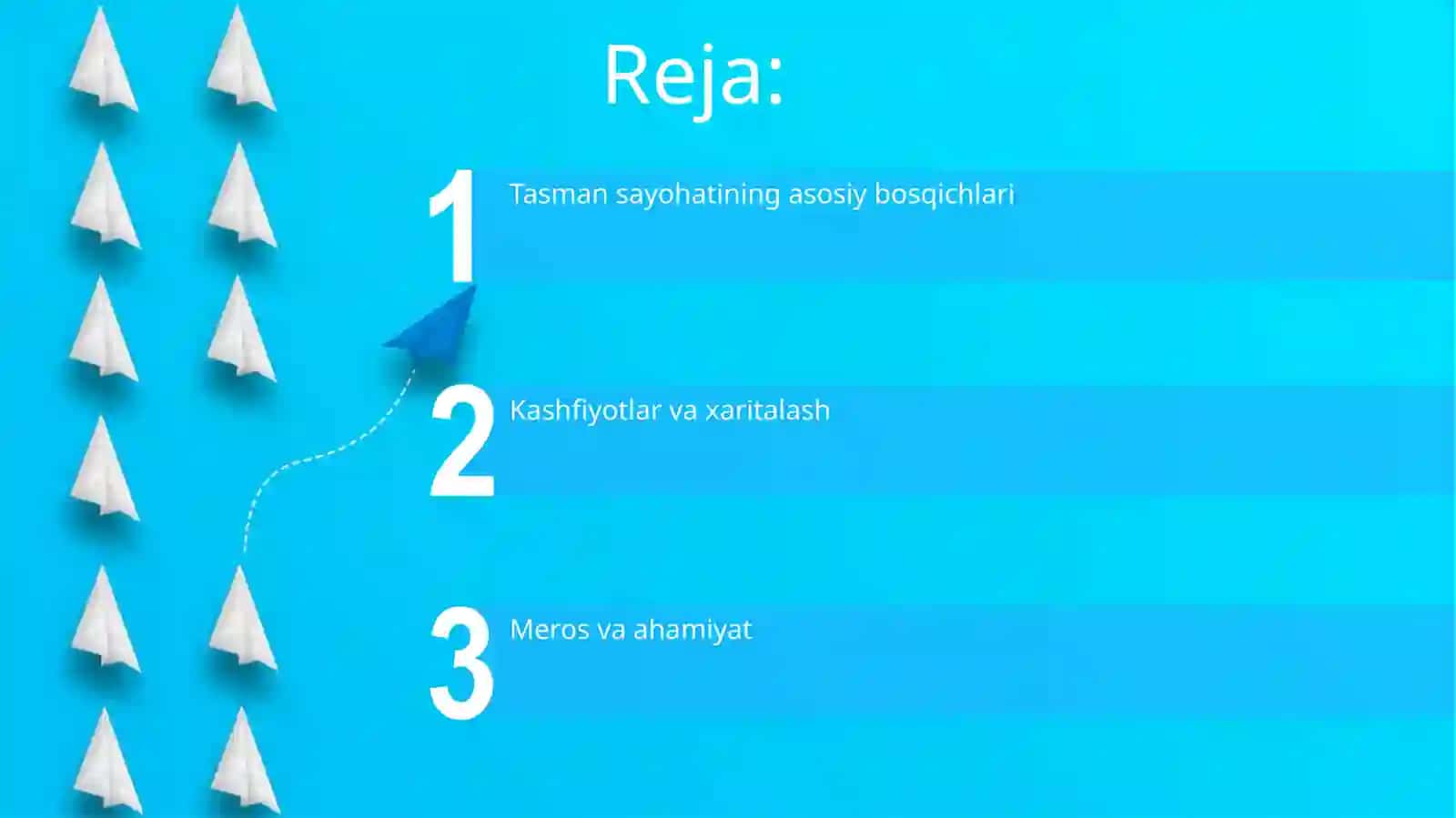 Tasmaning geografik sayohati 2