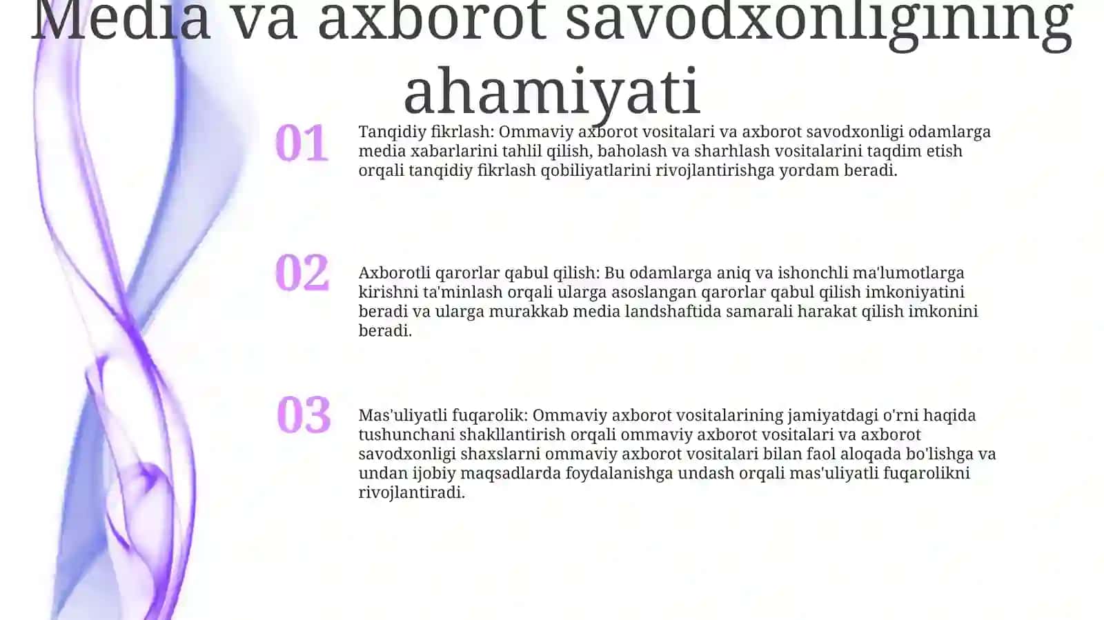 TaʼLimda Media Va Axborot Savodxonligi 2