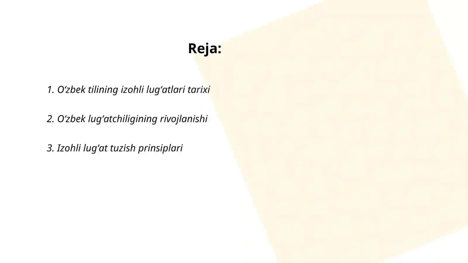 Oʻzbek tilining izohli lugʻatlari 2