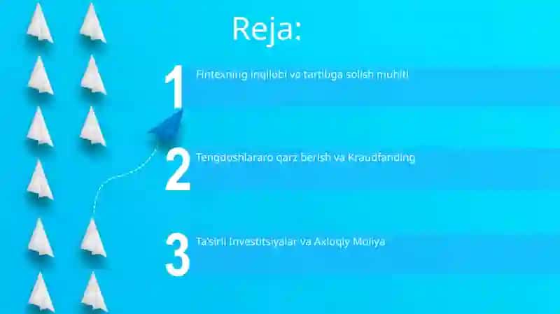 Alternativ moliya o'sishi: Buyuk Britaniya fintech sektori 2
