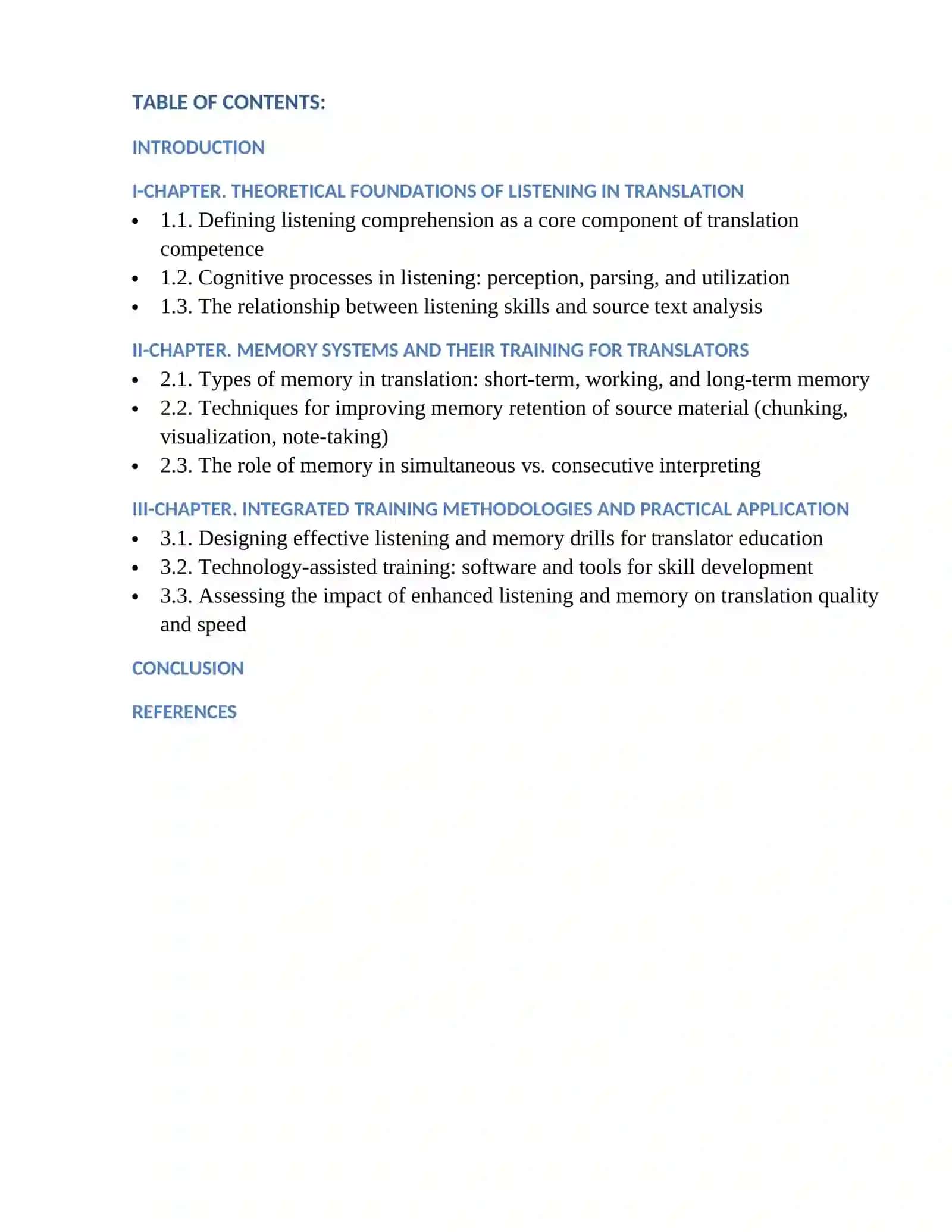 The role of Listening and Memory Training in Translation Competence 2