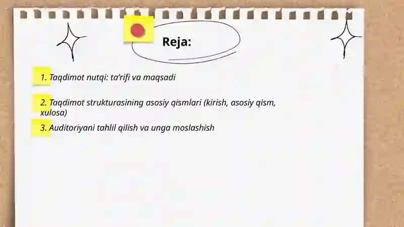 Taqdimot Nutqi 2