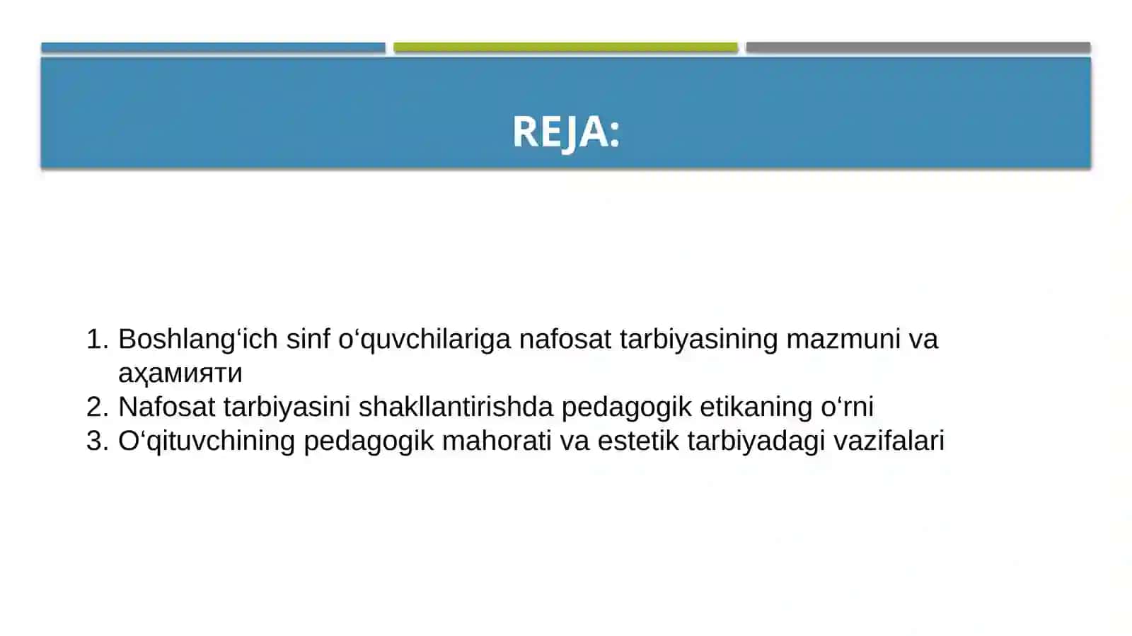 Boshlang'ich sinf o'quvchilariga nafosat tarbiyasini berishda pedagogik etika 2