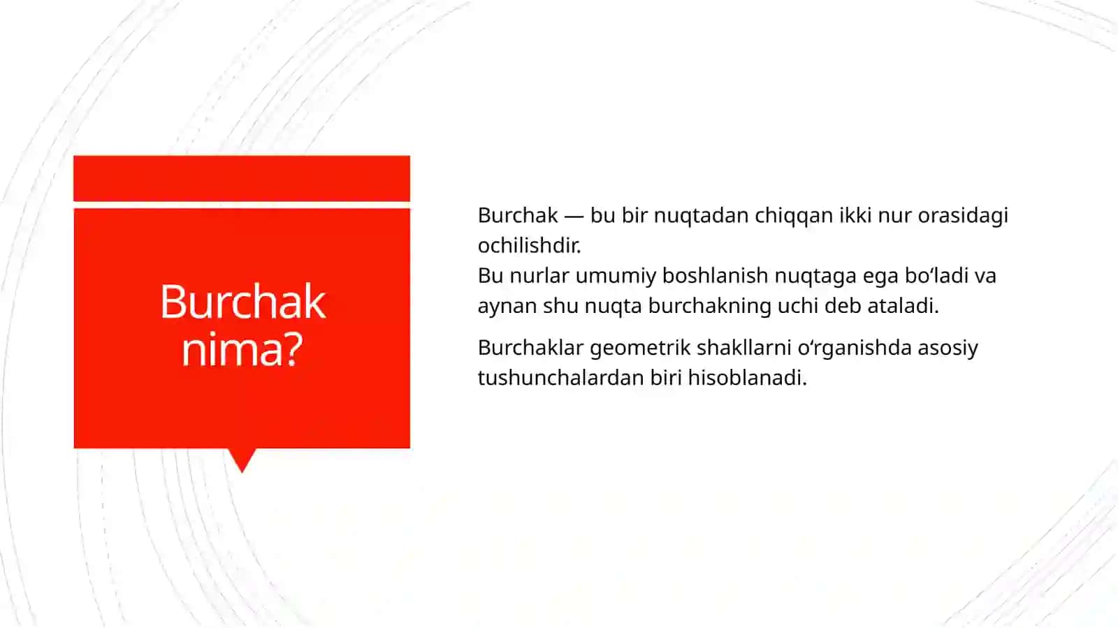 Burchaklar 2
