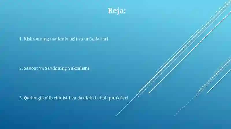 Rishton tumanining tarixi va madaniy merosi 2