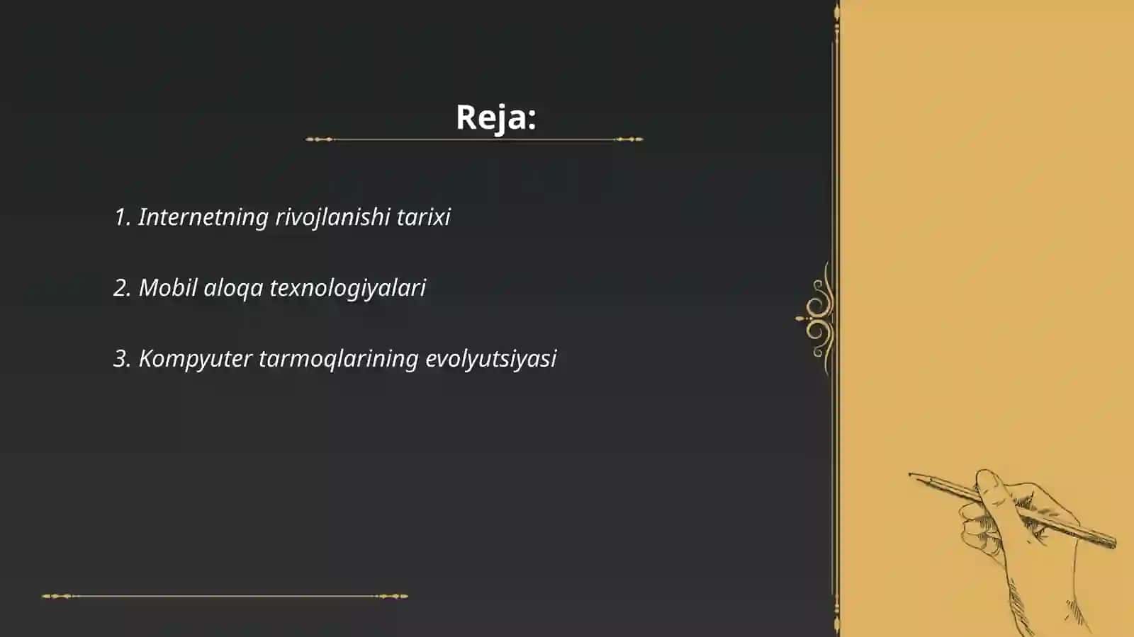 Tarmoq texnologiyalari tarixi 2