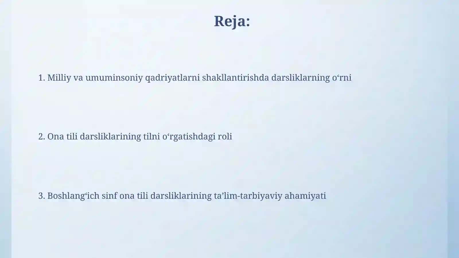 Boshlang'ich sinf ona tili darsliklarining ta'limiy va tarbiyaviy ahamiyati 2