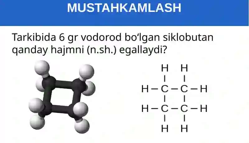 Sikloalkanlarning Fizik va Kimyoviy Xossalari 2