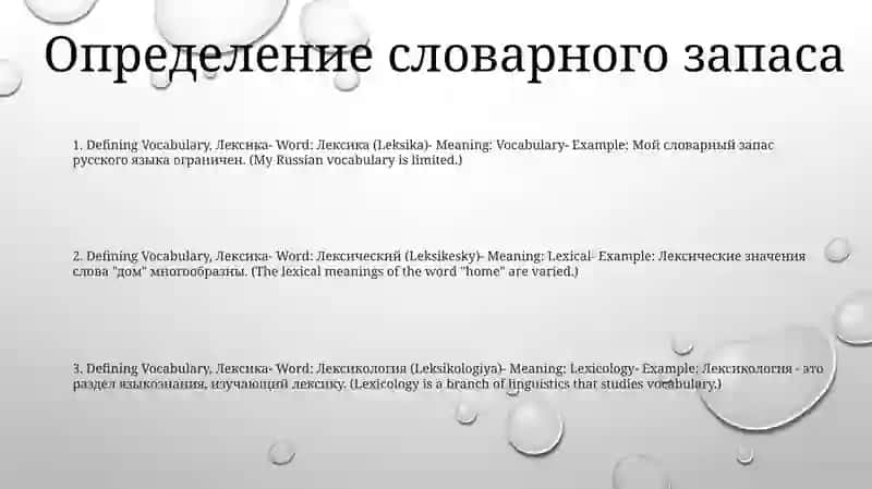 Лексика 2
