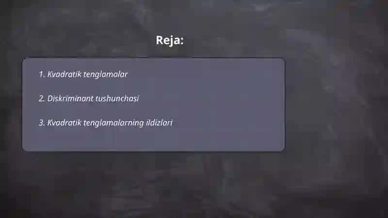 Mathematikada kvadratik formalar 2