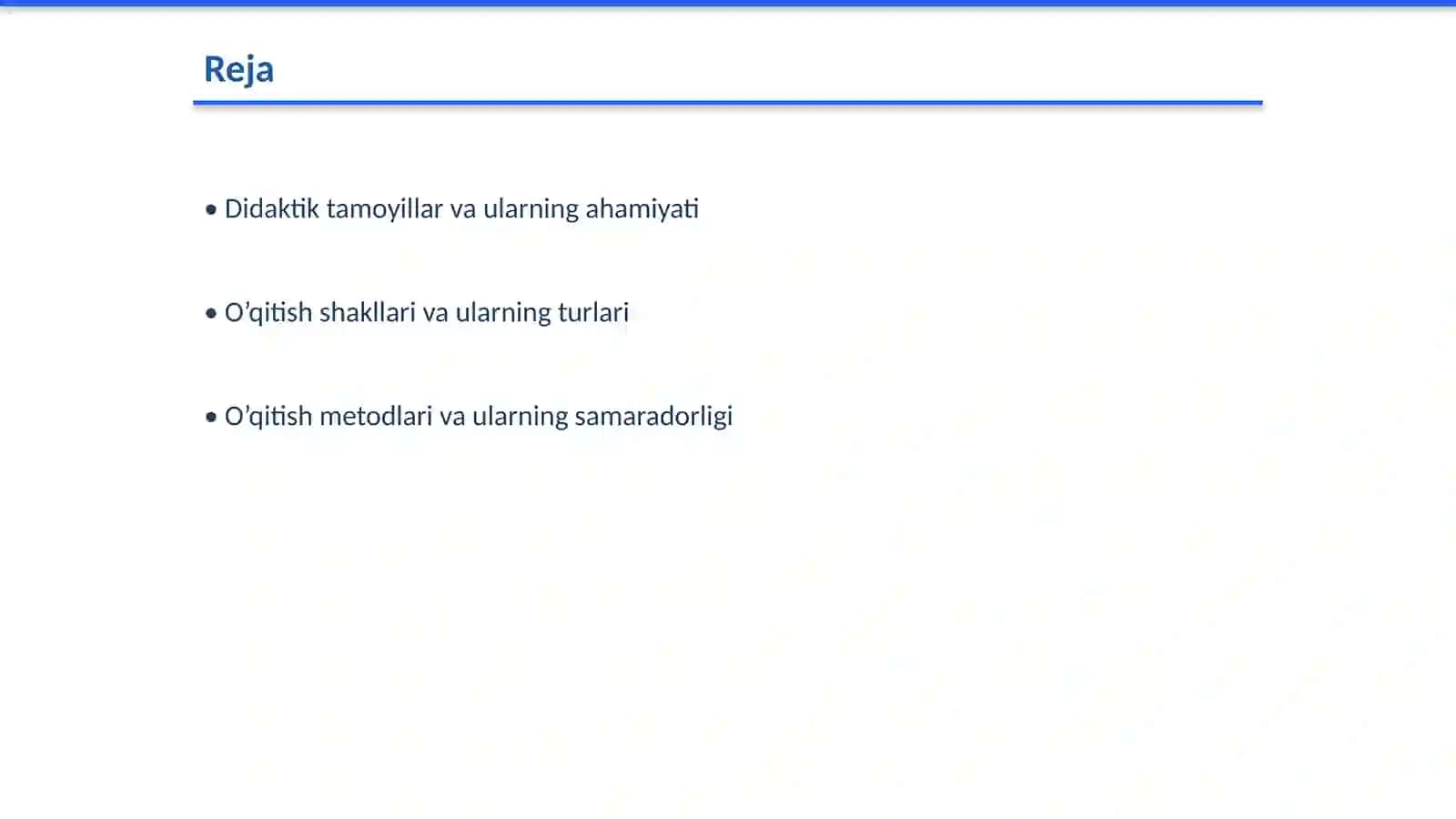 Texnologiya fanida qo’llaniladigan didaktik tamoyillar, o’qitish shakllari va metodlariga tavsif 2