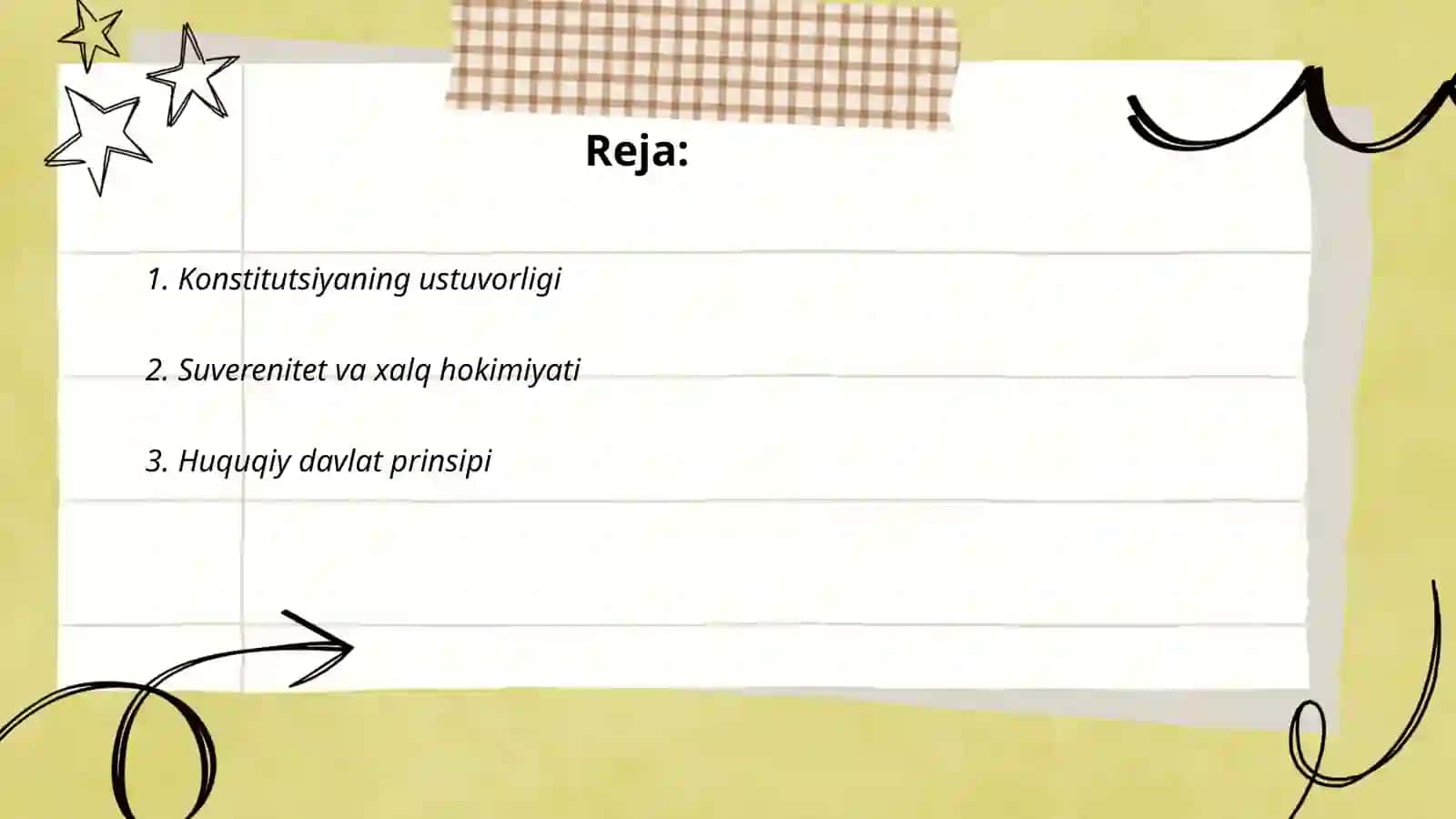 Konstitutsiyaning asosiy prinsiplari 2