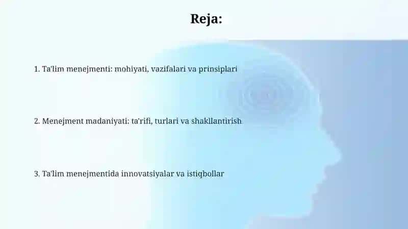 Ta'lim Menejmenti 2