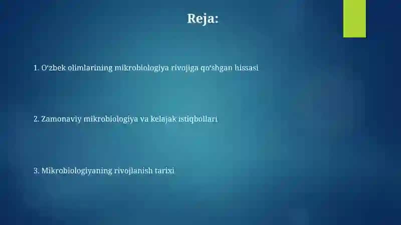 Mikrobiologiya fani rivojlanish tarixi 2