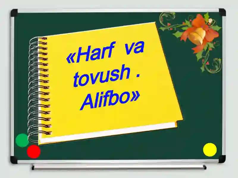 Harf va tovush tahlili 2